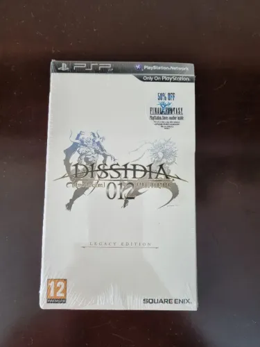 Dissidia 012 Duodecim PSP Novo Lacrado Euro Edição Especial