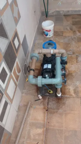 Endo um motor de piscina