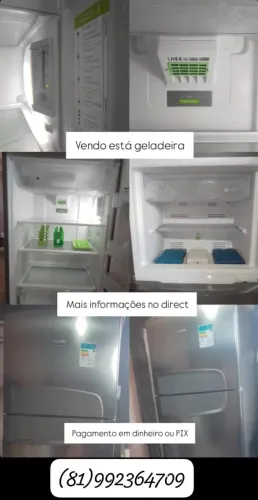 Geladeira semi-nova