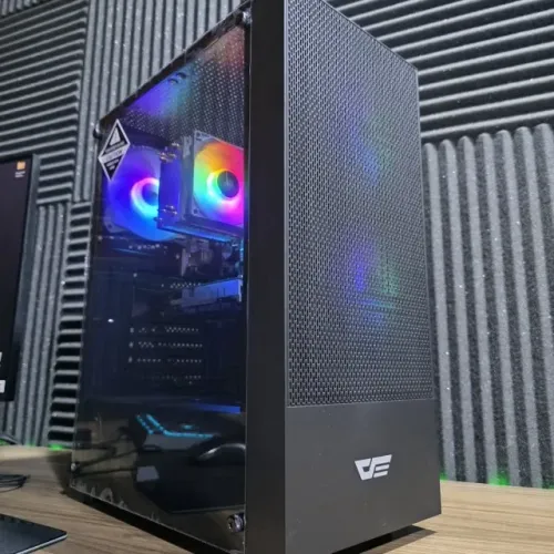 PC Gamer Ryzen 5 5500 RTX 3050 6GB 16GB RAM SSD NVMe 500GB B450M