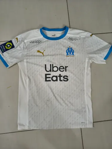 Camisa Oficial Olimpique de Marseille usada pelo brasileiro Luis Henrique 
