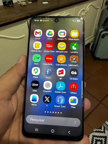 Samsung S21 fe funcionando perfeitamente
