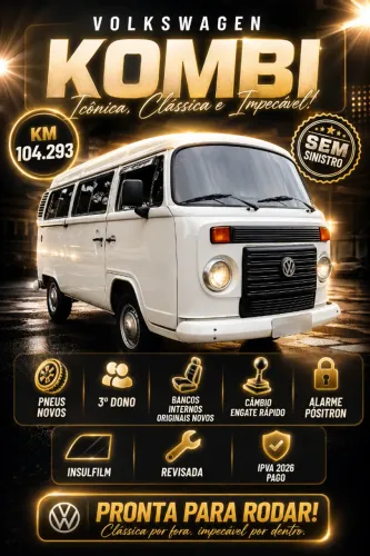 Volkswagen Kombi Standard 1.4 MI Total Flex 8V 2012