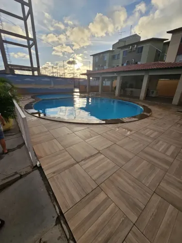 Alugo apto no Turu Com varanda Área de lazer Gran Village turu