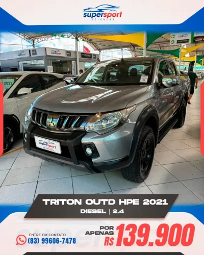 Mitsubishi L200 Tri. Outd. HPE 2.4 CD 4X4 Die. AUT 2021