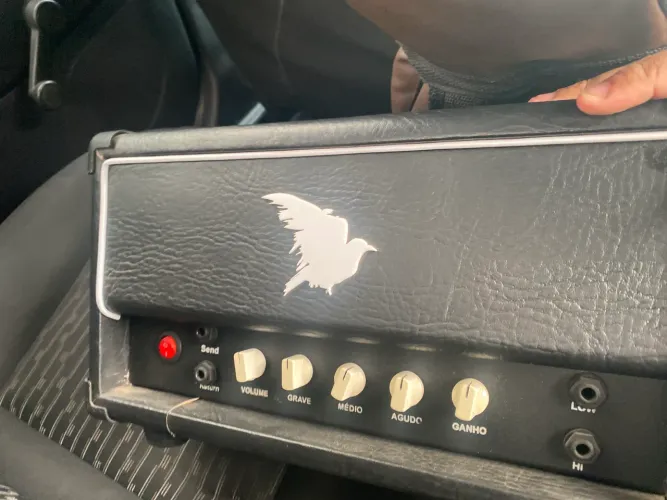 Vendo Amplificador Crow Amps Black Face