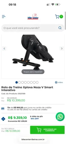 Rolo interativo Noza V