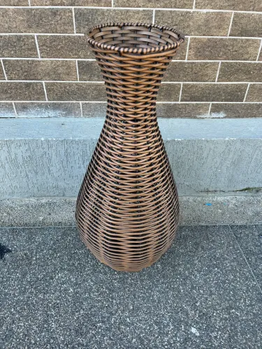 Vaso de flor artesanal