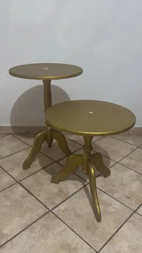 Conjunto de mesas de Mdf