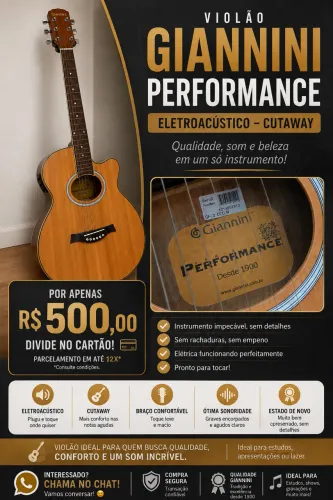 Violão Giannini Performance