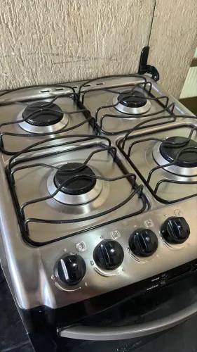 Fogão inox 4 bocas de embutir Electrolux