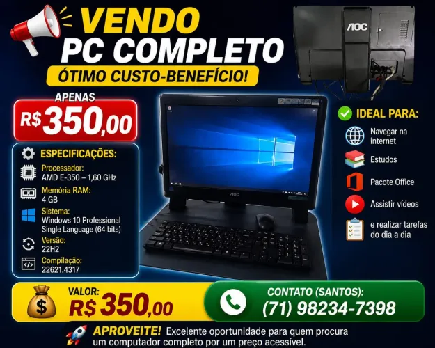 Vende-se esse Desktop