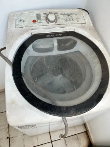 Máquina de lavar 12kg Brastemp sem funcionamento