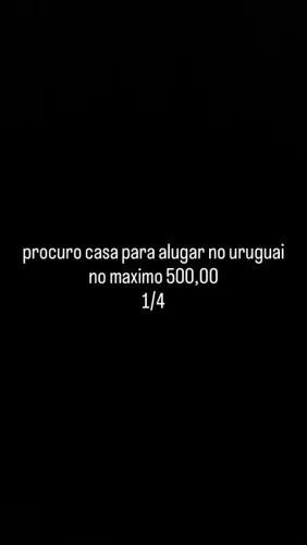 procura-se casa para alugar