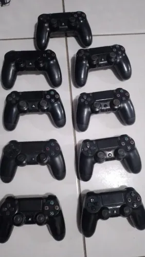 Controle PS4 lote com 9 unidades