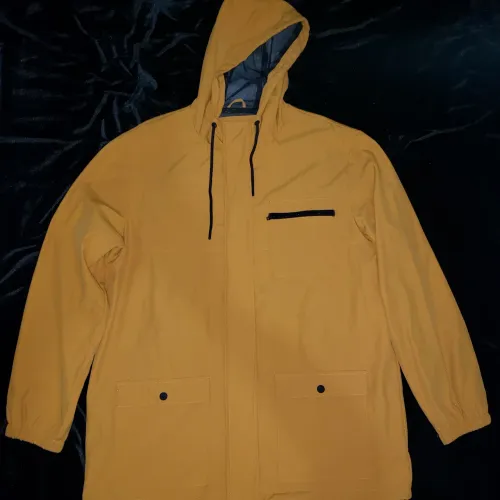 Casaco Parka com Capuz Ripping Amarelo