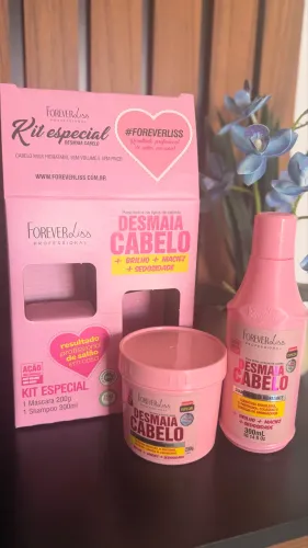 Kit Forever Liss Desmaia Cabelo - Lote ou Unidade