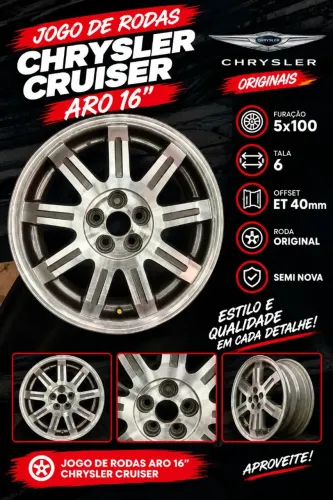 Roda aro 16" Chrysler