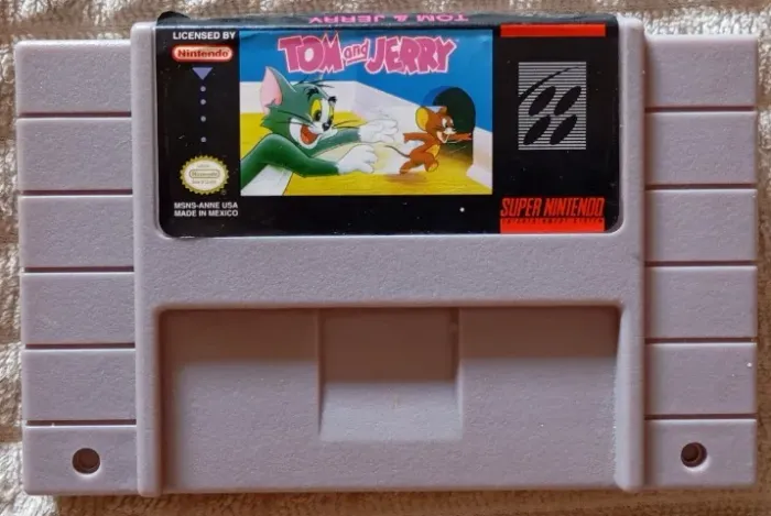 Cartucho Super Nintendo Tom & Jerry Paralelo