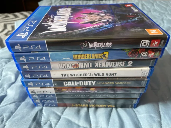 Jogos PS4 PS5 Mídia Física Games Playstation
