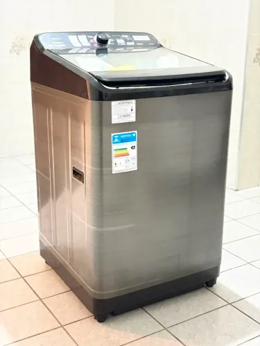 Máquina de Lavar Panasonic 15kg Titânio 127v. Nunca usada!