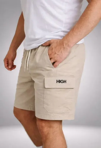 Short Linho modelo cargo pronta entrega