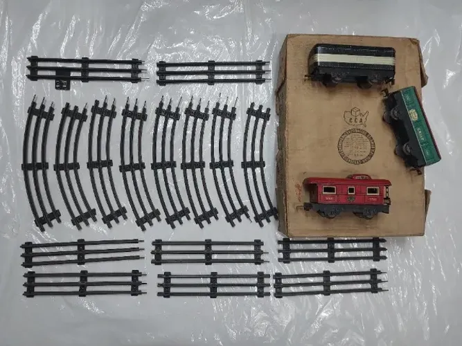 Ferromodelismo Vagão E Pista Trem Louis Marx Original