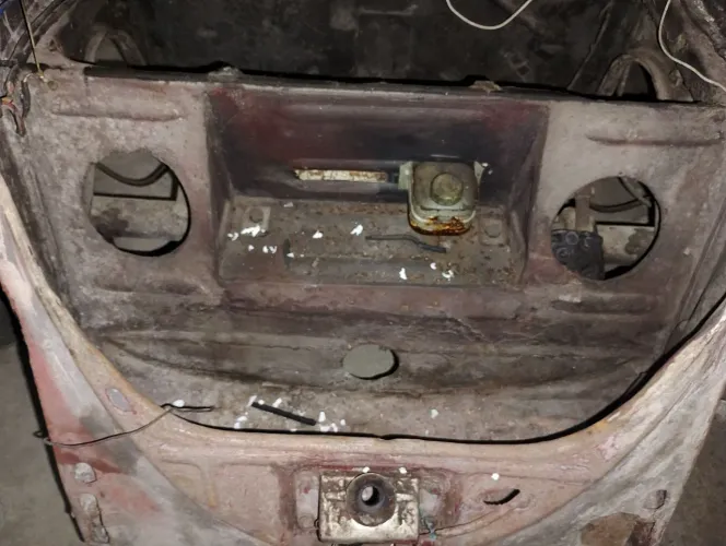 Carroceria de Fusca 66 vidro curto desapego 