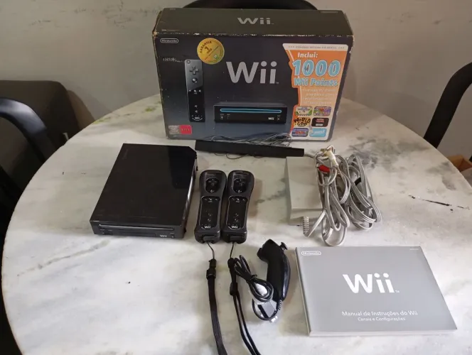 Nintendo Wii em perfeito estado.