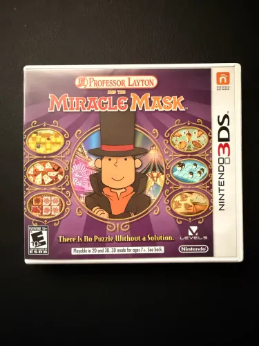 Professor Layton and the Miracle Mask Nintendo 3DS Excelente estado