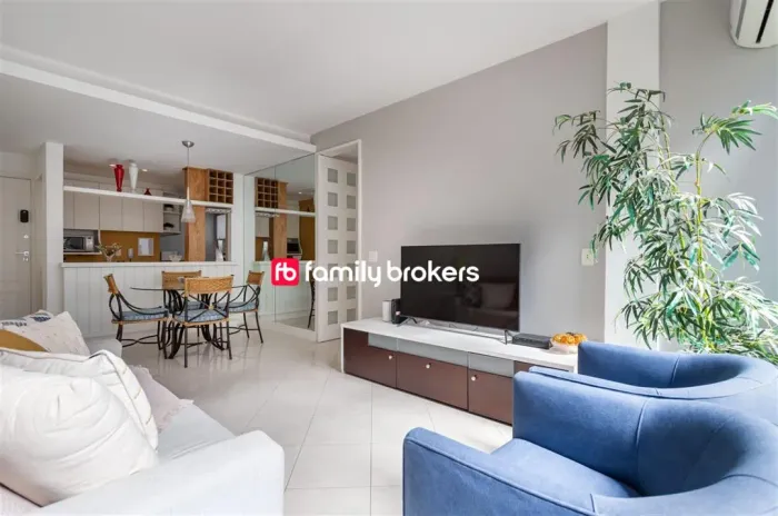 APARTAMENTO TOTALMENTE MOBILIADO | 99M² | 2 QUARTOS | 1 VAGA  LEBLON