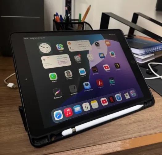 iPad 8ª Geração 32GB + Apple Pencil Original | Excelente Estado
