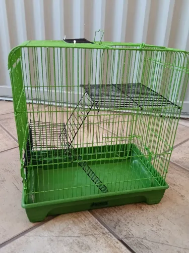 Gaiola de hamster com túnel 