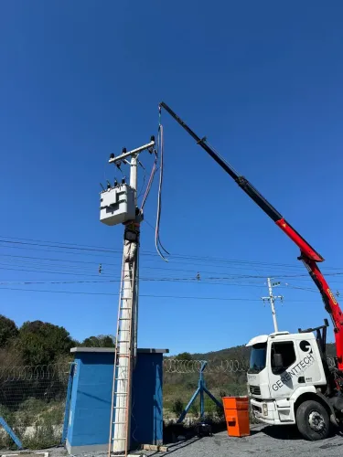 MUNK, CESTO AEREO, TRANSPORTE, IÇAMENTO, KIT POSTE