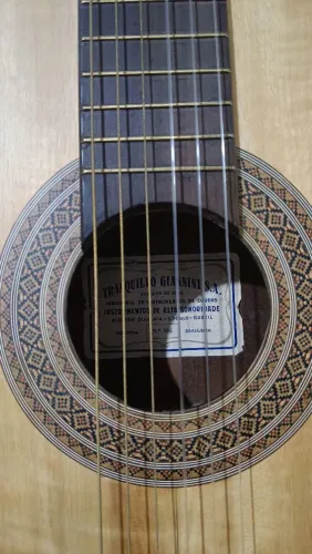 Violão Gianini 505 ( todo maciço)