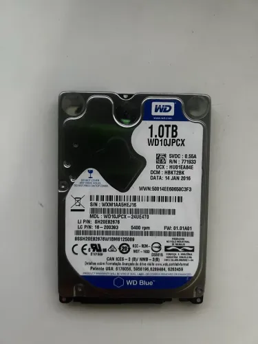 HD SEAGATE 1TB 2.5 P/ NOTEBOOK