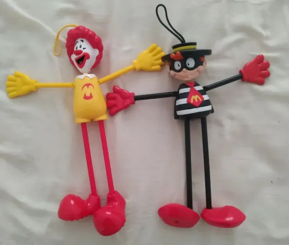 Ronald McDonald's e Papa Burguer