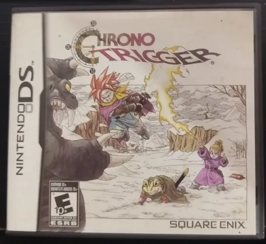 Jogo Chrono Trigger Nintendo DS Completo + Pôster (Estado de Colecionador)
