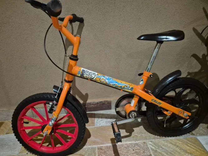 Bicicleta Caloi aro 16, modelo Super Rex