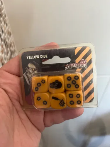 Zombicide dados amarelos novo