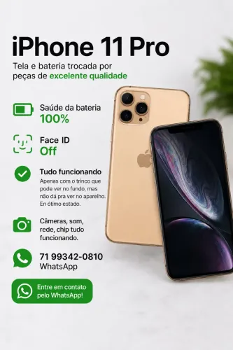 iPhone 11 Pro leia a descrição 