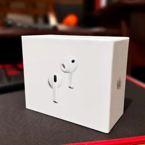 Fone AirPods Pro 3 (Premium) - Cancelamento Ativo de Ruído, Áudio Espacial e Estojo MagS