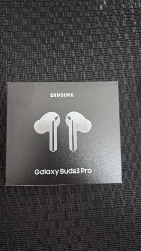 Fone de Ouvido sem fio Samsung Galaxy Buds3 Pro, Branco | Cancelamento de Ruído Inteligent