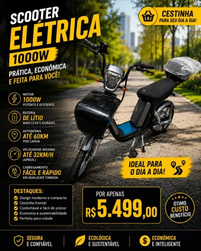 Scooter elétrica 