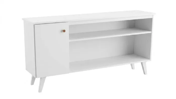 Rack Buffet Aparador 100% MDF Branco