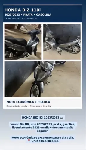 Honda Biz 110i 2023
