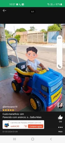 Carrinho de passeio 