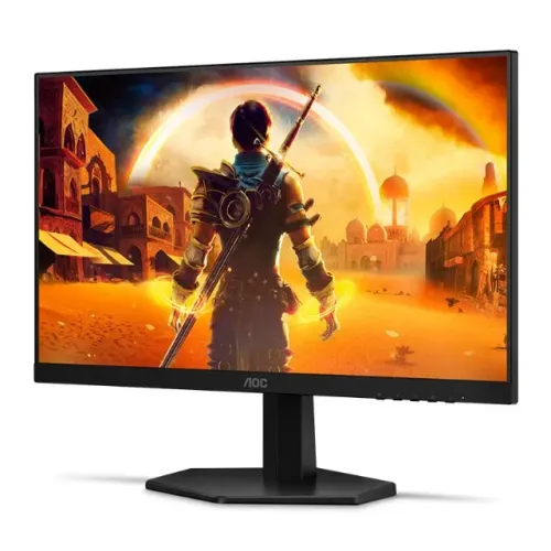 Monitor Gamer AOC 23.8", Full HD, 200Hz, 0.3ms, IPS, G-Sync, HDR, Ângulo Ajustável 24G42HE