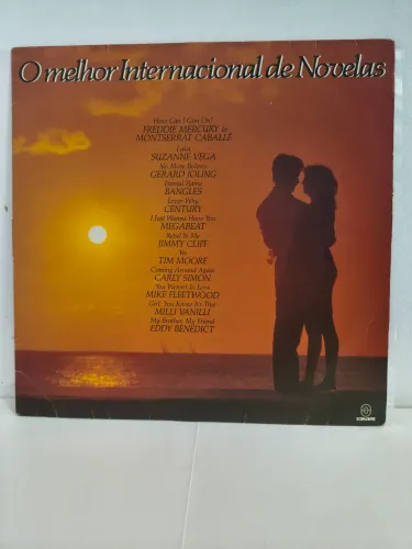 LP vinil O melhor internacional de novelas 1992 Suzanne Vega, Jimmy Cliff , Tim Moore...