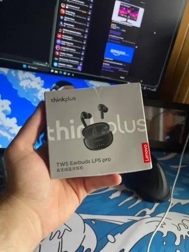 Fone de Ouvido Lenovo LP5 Pro - NOVO